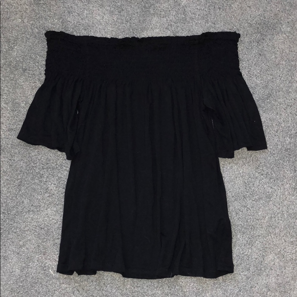 H&M off-the-shoulder flowy top